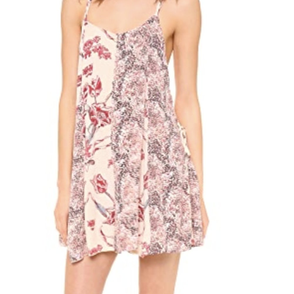 Free People - Mixed Print Trapeze Romper
